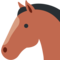 Horse Face emoji on Twitter